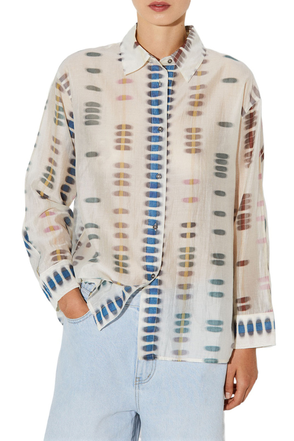 Женский Parfois Рубашка с принтом (цвет ), артикул 214497 | Фото 3