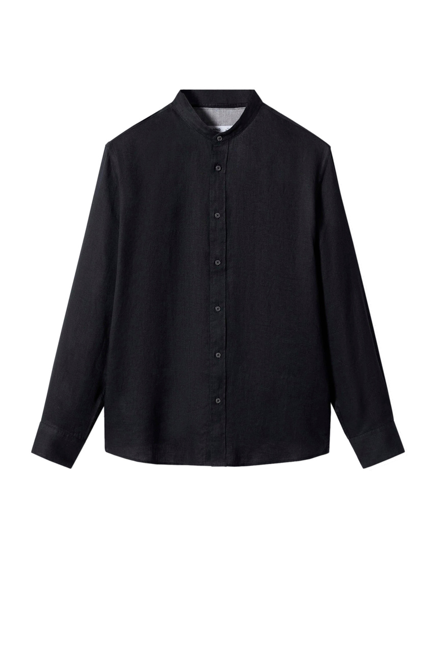 Рубашка CHENNAI из чистого льна|Основной цвет:Черный|Артикул:47025906 | Фото 1