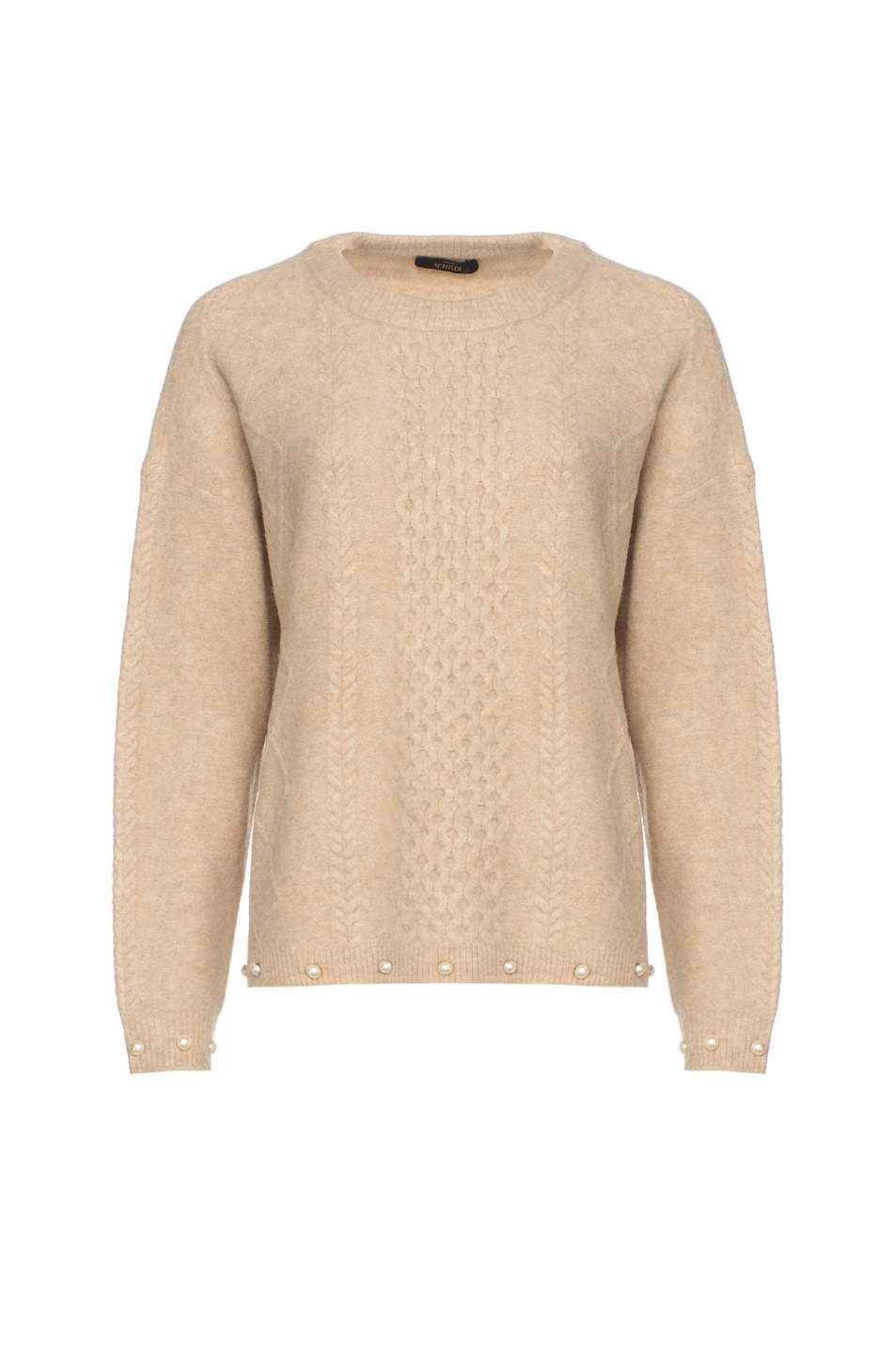 Женский TWINSET Milano Свитер с бусинами (цвет ), артикул 252AP3043 | Фото 1