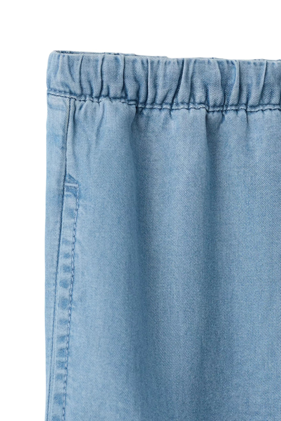 Девочкам Mango Kids Брюки ELSA из лиоцелла (цвет ), артикул 27077904 | Фото 5