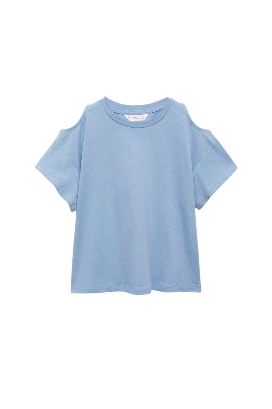 Девочкам Mango Kids Футболка CUTOUTL с вырезом (цвет ), артикул 87006354 | Фото 1