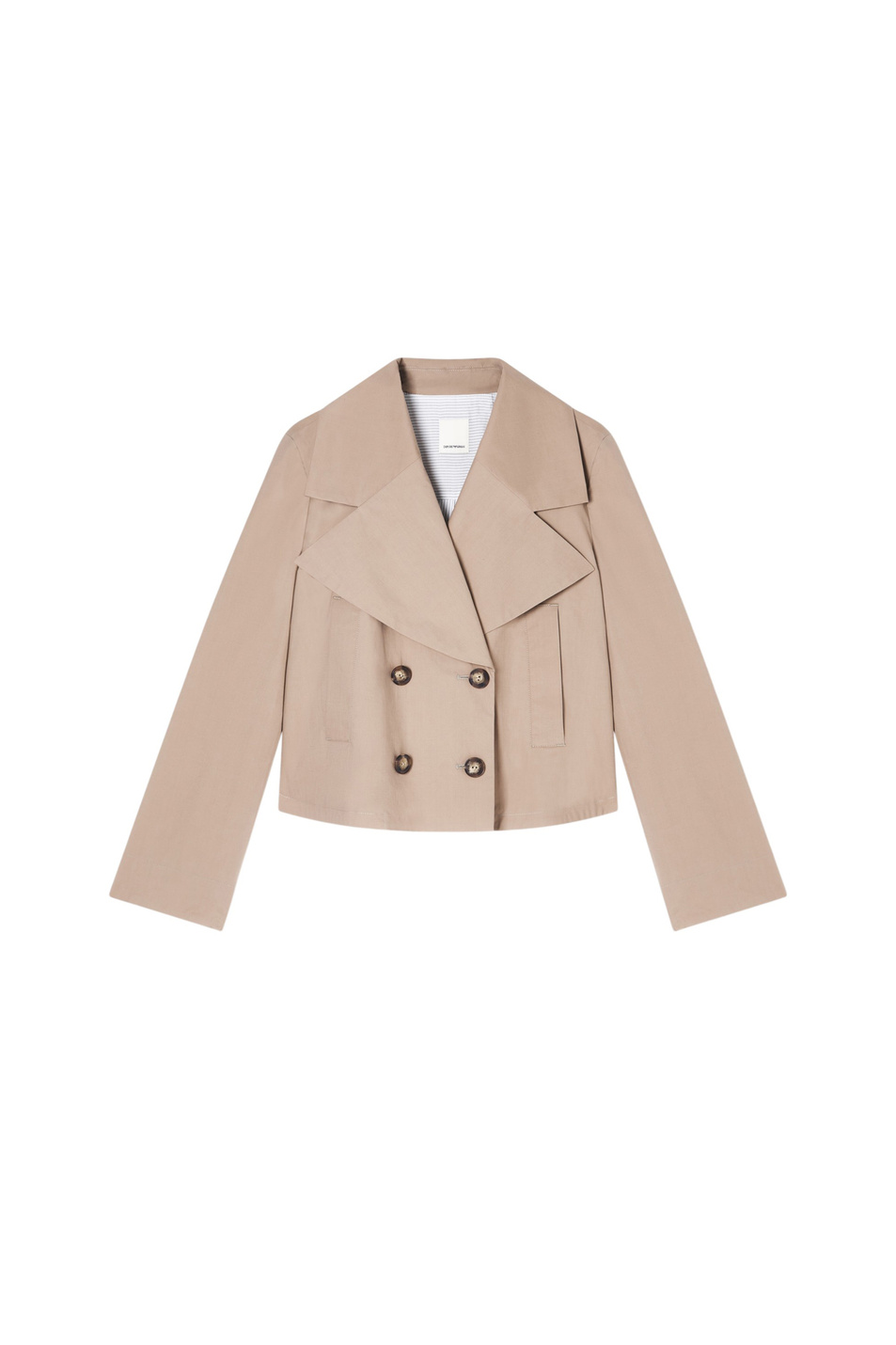 Женский Emporio Armani Тренч укороченный (цвет ), артикул EW004369-AF21642 | Фото 1