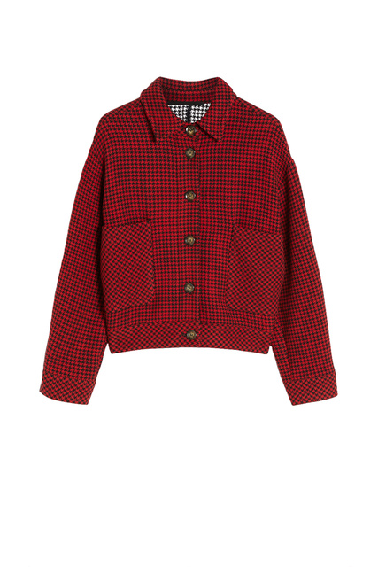 Куртка ICICLE с накладными карманами|Основной цвет:Красный|Артикул:70860116 | Фото 1