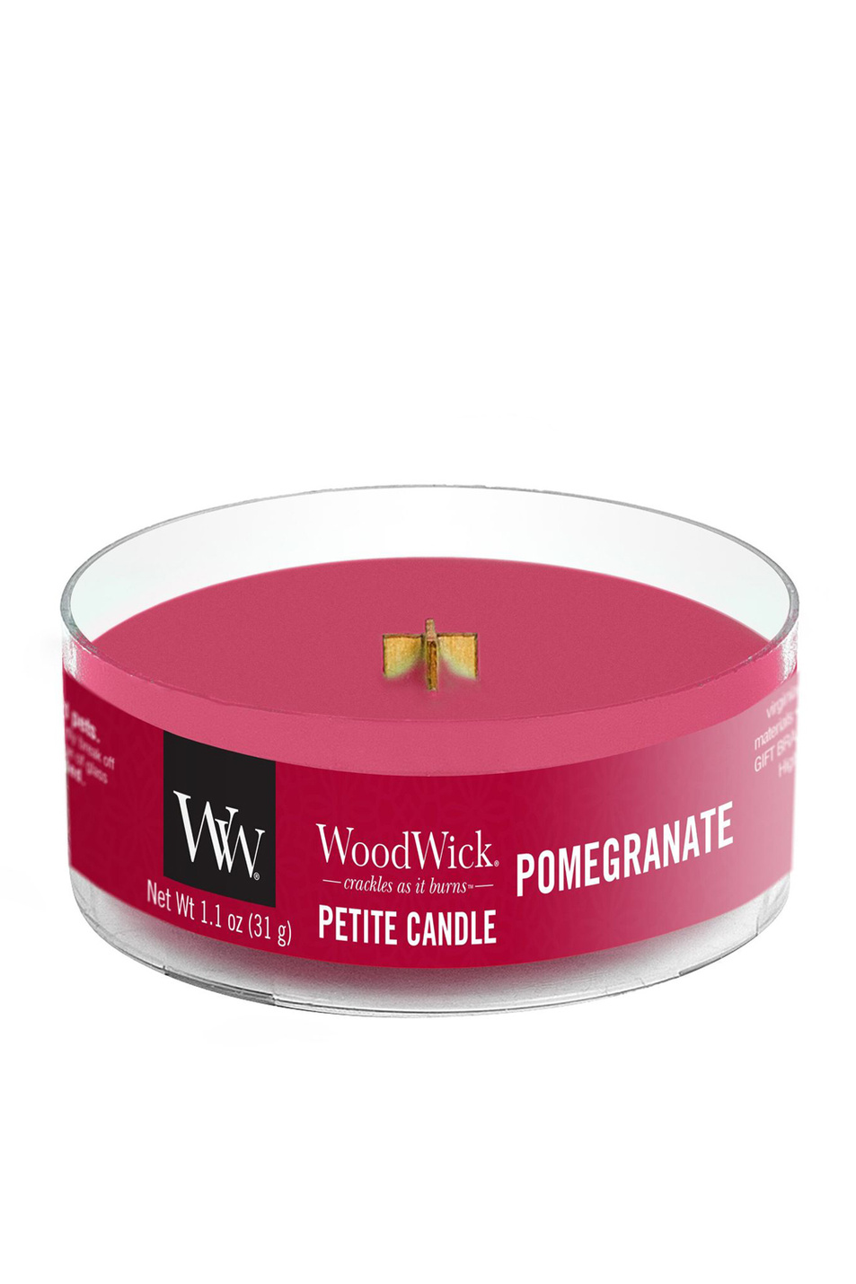 Не имеет пола Woodwick Свеча "Гранат" мини (цвет ), артикул 66194E | Фото 1