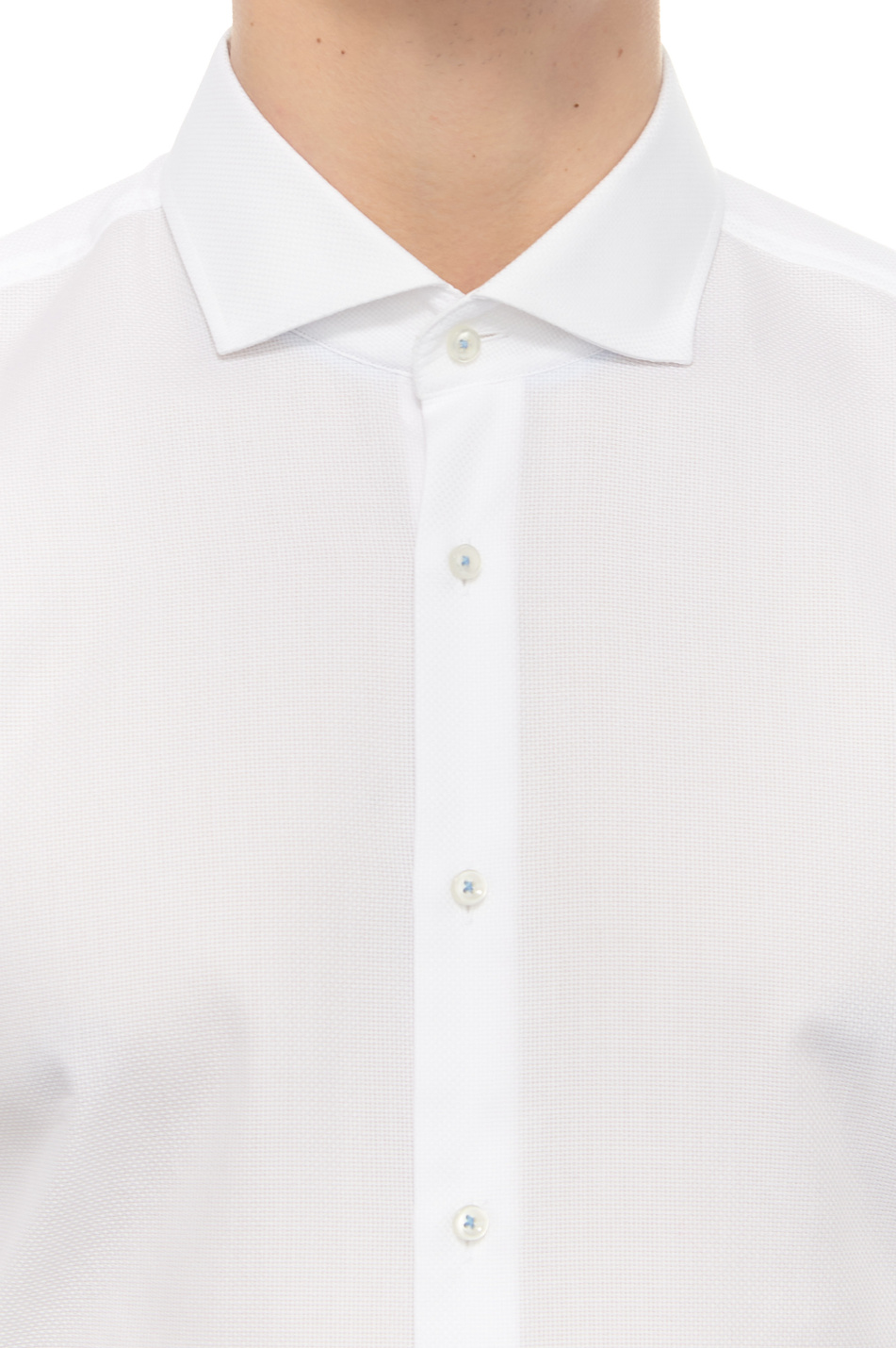 Мужской BOSS Рубашка из натурального хлопка (цвет ), артикул 50508421 | Фото 5