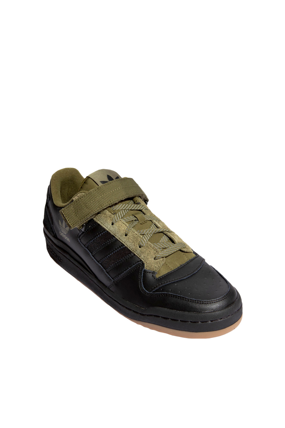 Мужской Adidas Кроссовки Forum Low (цвет зеленый), артикул H01928 | Фото 2