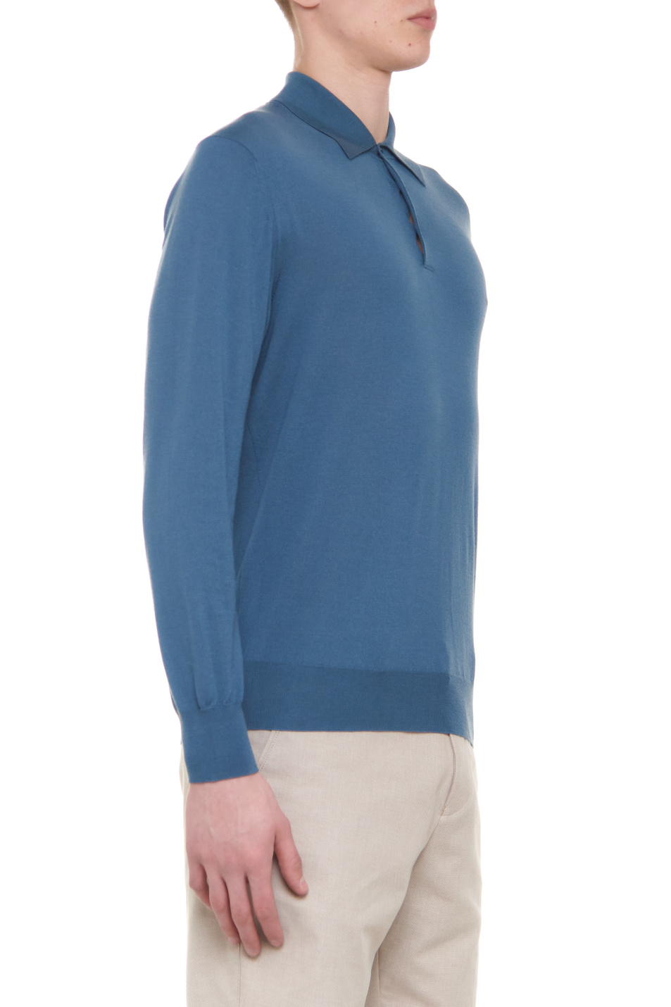 Cruciani Рубашка поло из натуральной шерсти (цвет ), артикул CU26.205 | Фото 3