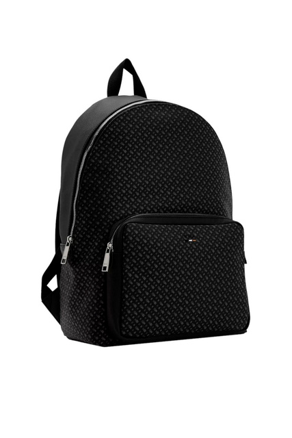 Рюкзак с принтом|Основной цвет:Черный|Артикул:50492008 | Фото 2