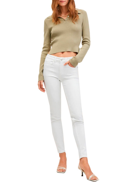 Облегающие джинсы PUSHUP|Основной цвет:Белый|Артикул:27015761 | Фото 2