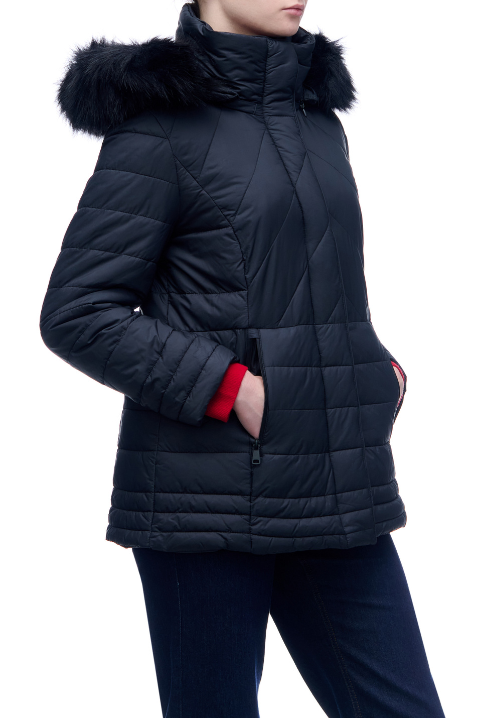 Женский Gerry Weber Куртка на молнии и кнопках (цвет ), артикул 650218-31132 | Фото 4
