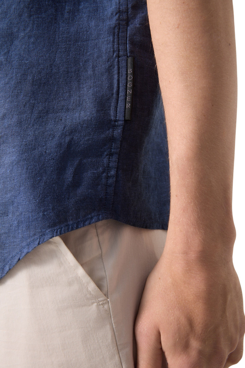 Мужской Bogner Рубашка из льна (цвет ), артикул 58712973 | Фото 7