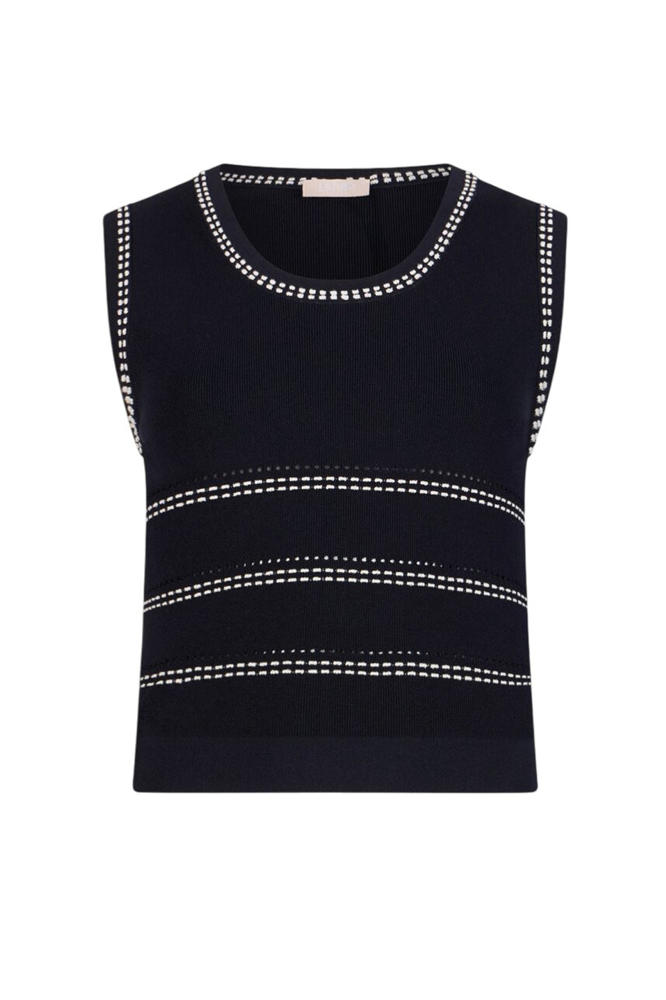 Женский Liu Jo Топ с контрастной строчкой (цвет ), артикул WA6146MA81R | Фото 1