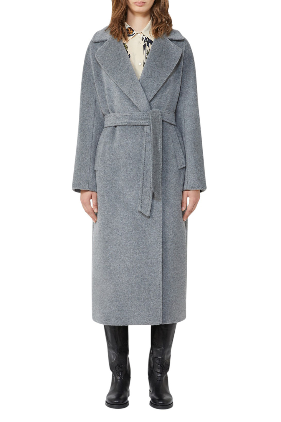 Женский Weekend Max Mara Пальто TEMPERA из смеси шерсти альпаки (цвет ), артикул 2525016082 | Фото 3