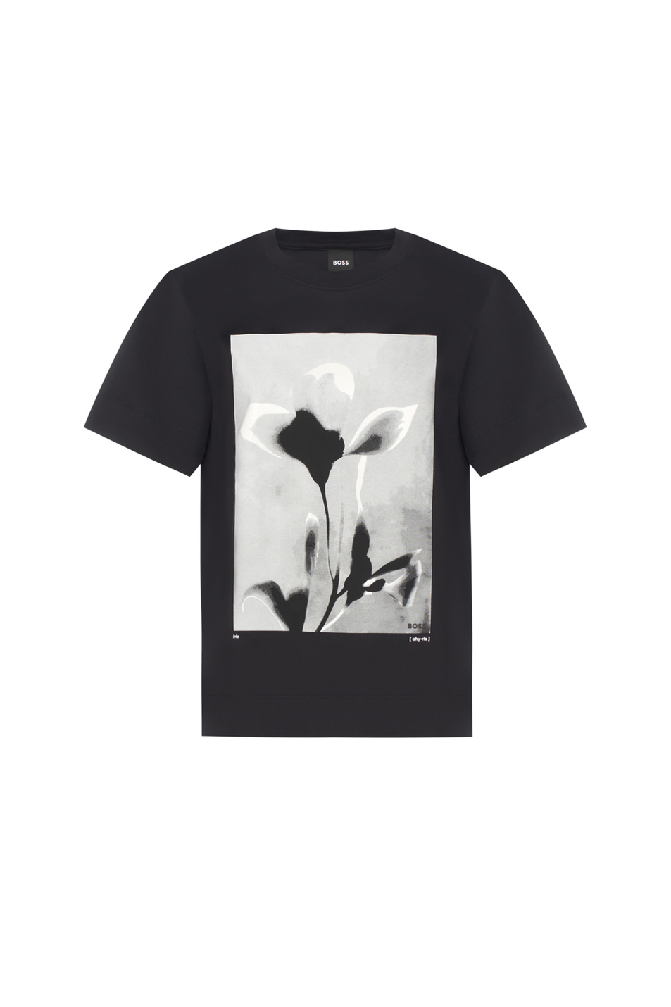 Женский BOSS Футболка из хлопка с принтом (цвет ), артикул 50560966 | Фото 1