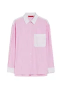 Женский Max&Co Рубашка MINIRAY из натурального хлопка (цвет ), артикул 71140423 | Фото 1