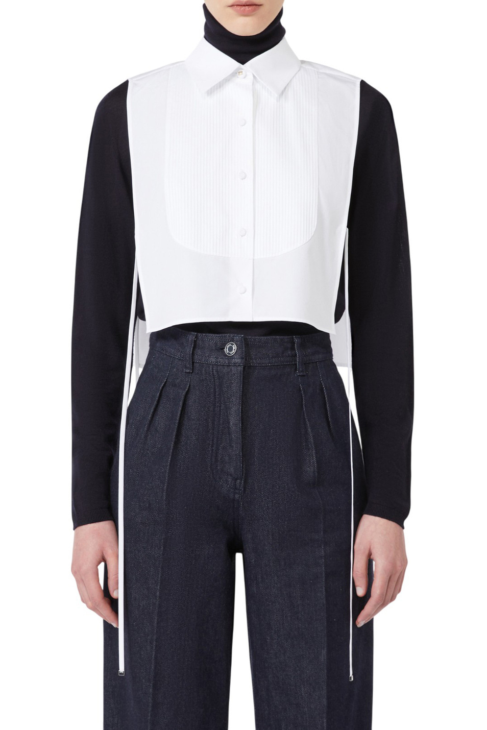 Женский Max Mara Жилет LEPIDO из хлопка (цвет ), артикул 2521616012 | Фото 2