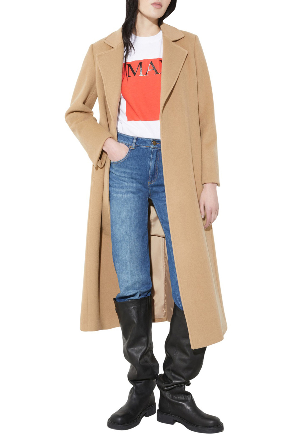 Женский MAX&Co. Пальто LONGRUN из натуральной шерсти (цвет ), артикул 2528016034 | Фото 3