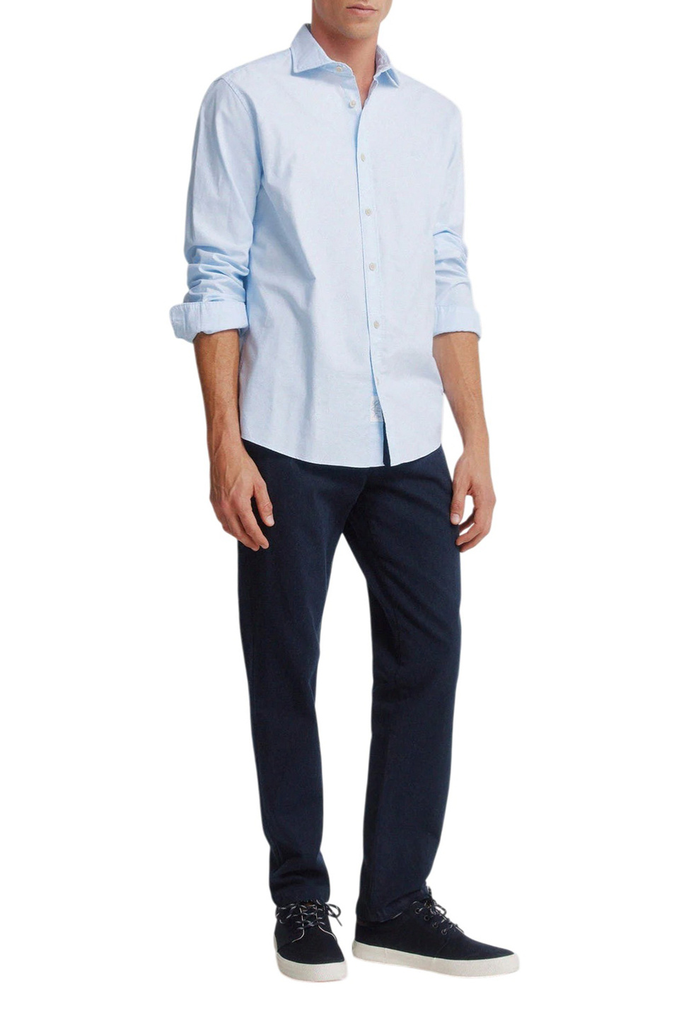 Мужской Springfield Рубашка из хлопка (цвет ), артикул 0273624 | Фото 2