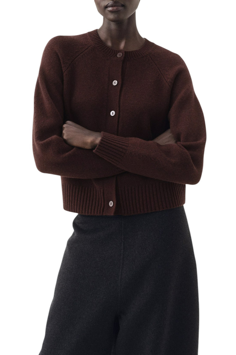 Женский Mango Кардиган SCORPIUS из шерсти и кашемира (цвет ), артикул 17056352 | Фото 3