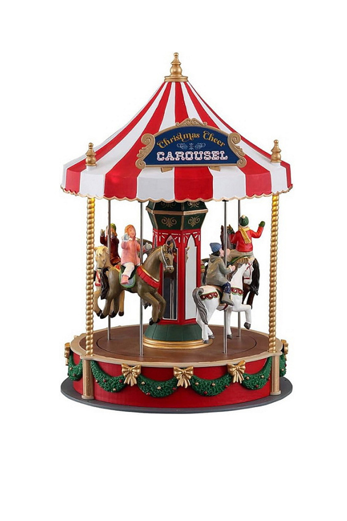 Не имеет пола LEMAX Фигурка музыкальная "Веселая карусель", 16 х 16 х 25 см (цвет ), артикул 14821 | Фото 1