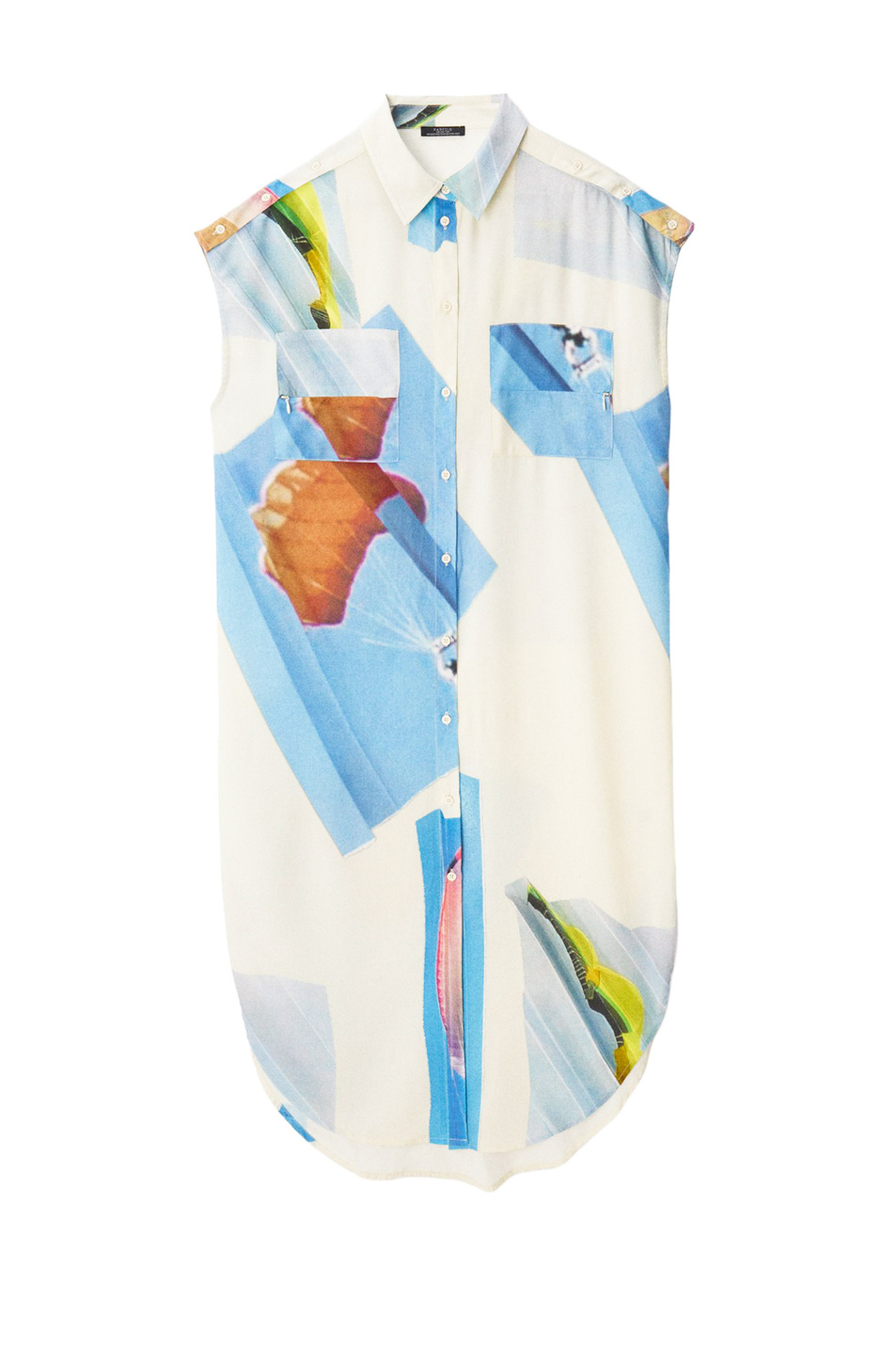 Женский Parfois Платье-рубашка с принтом (цвет ), артикул 219124 | Фото 1