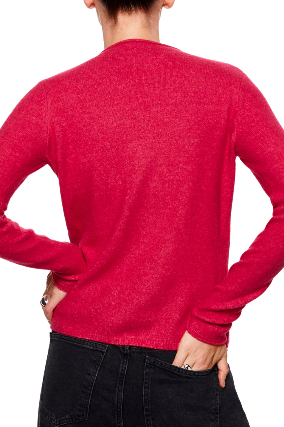 Женский Mango Однотонный свитер SEEDS (цвет ), артикул 37057735 | Фото 4