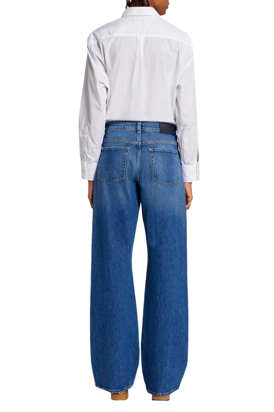 Женский 7 for all Mankind Джинсы TESS из эластичного хлопка (цвет ), артикул JSSTC650EX | Фото 5