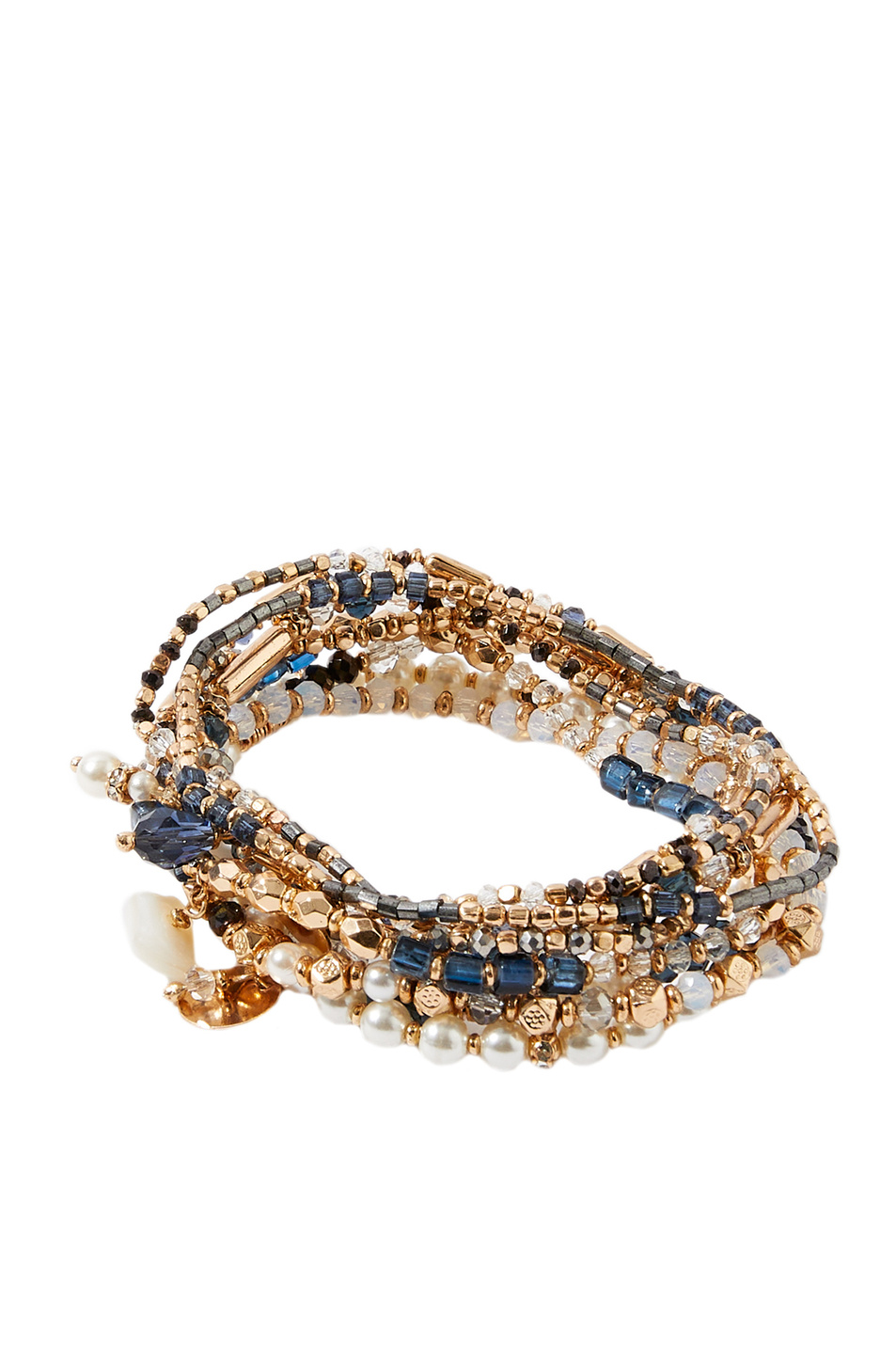 Женский Accessorize Набор эластичных браслетов с бусинами (цвет ), артикул 384014 | Фото 1