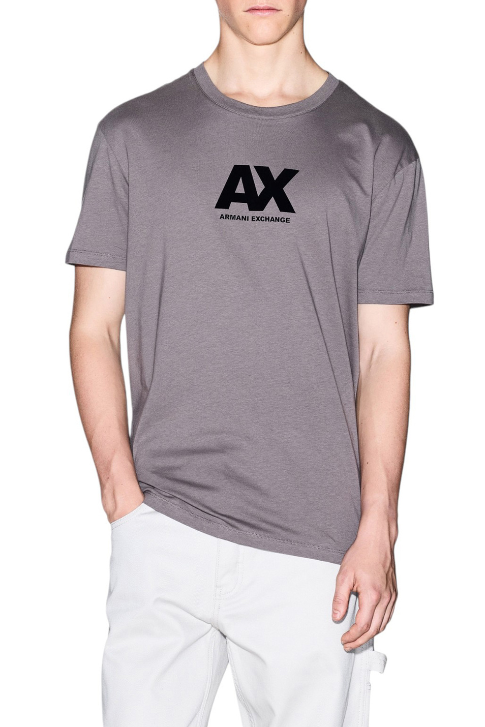 Мужской Armani Exchange Футболка из хлопка (цвет ), артикул XM001403-AF16432 | Фото 3