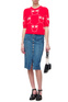 Pinko Джинсовая юбка BRUNA с накладными карманами ( цвет), артикул 1J10XTY6Z4 | Фото 3