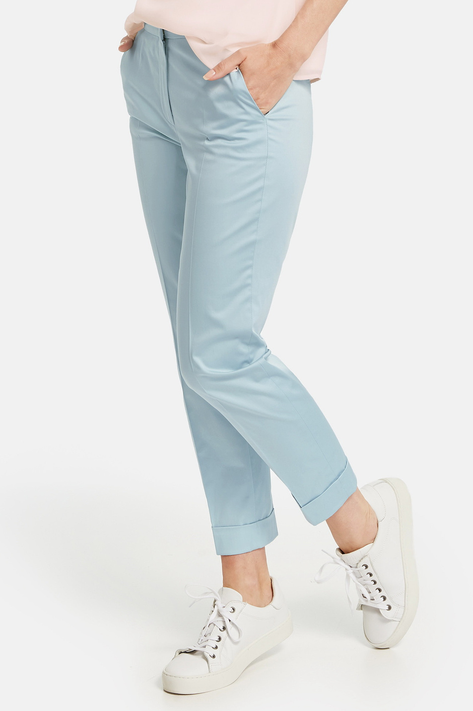 Женский Gerry Weber Брюки из эластичного хлопка (цвет ), артикул 320022-31370 | Фото 1