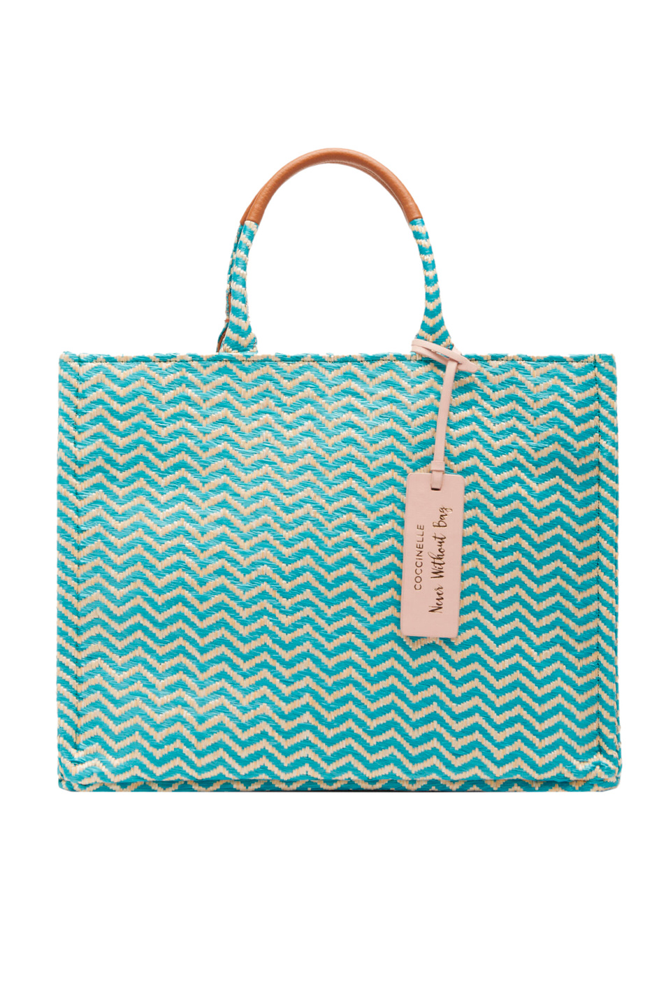 Coccinelle Плетеная сумка-шоппер (цвет ), артикул E1LBF180201 | Фото 1