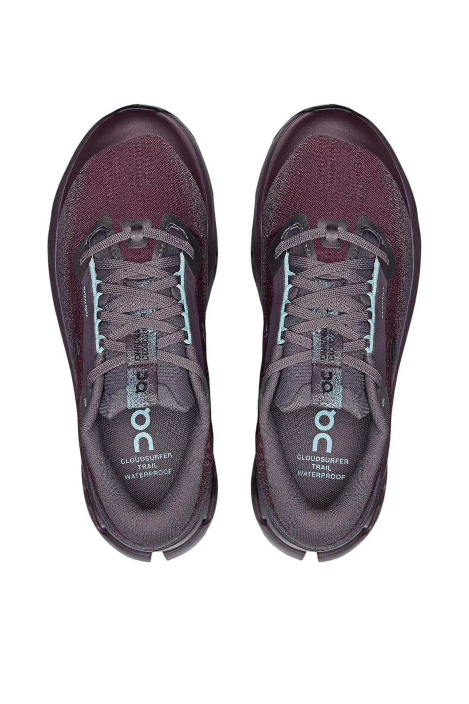 Кроссовки Cloudsurfer Trail 2 Waterproof|Основной цвет:Фиолетовый Женский On Running Кроссовки Cloudsurfer Trail 2 Waterproof (цвет ), артикул 3WF30125381 | Фото 4