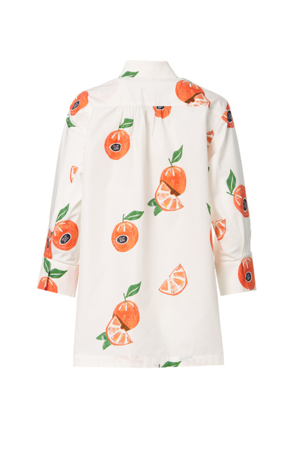 Рубашка CALAMO с принтом|Основной цвет:Белый|Артикул:11110522 | Фото 2