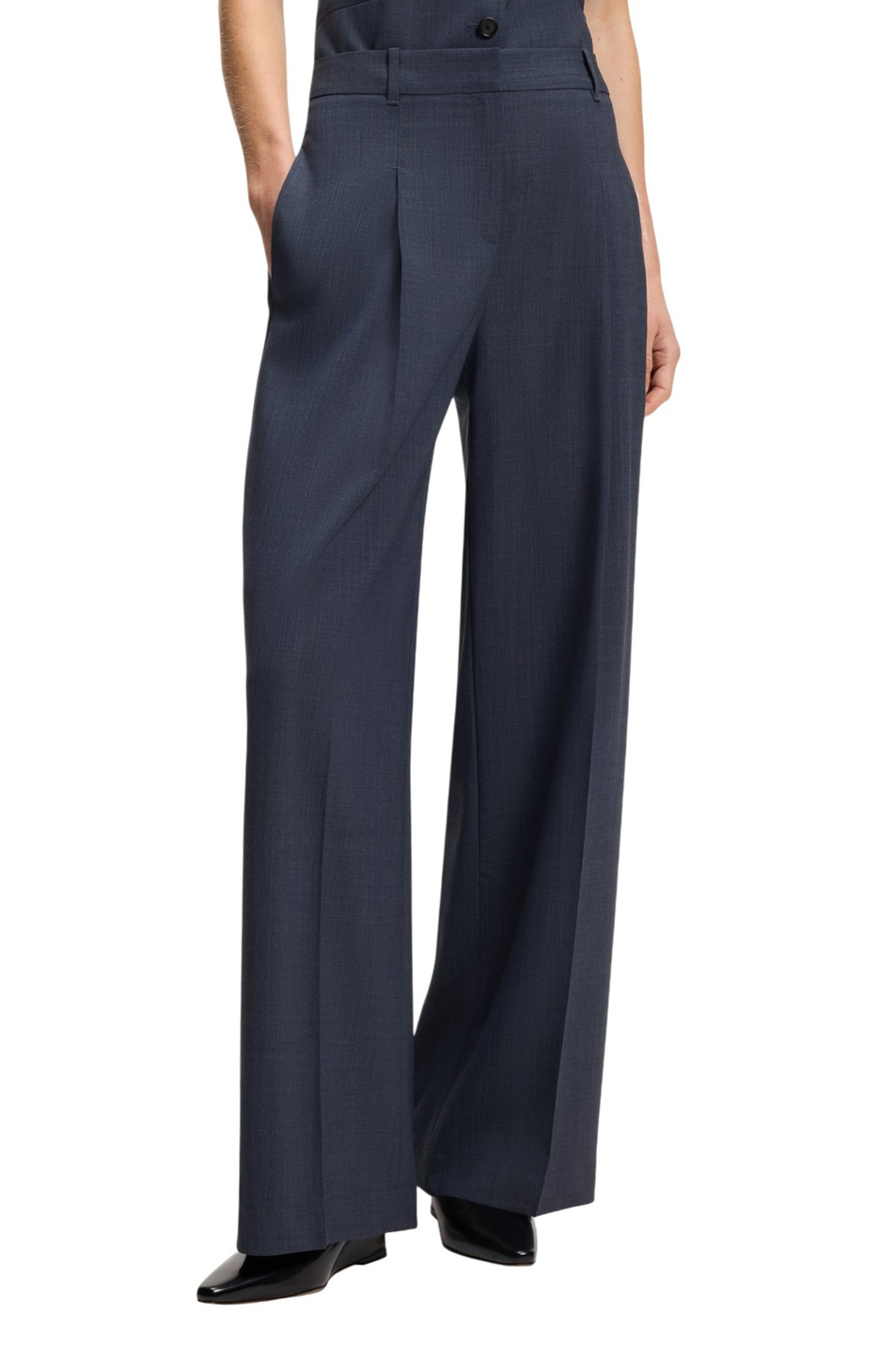 Женский BOSS Брюки Tiana из шерсти (цвет ), артикул 50554965 | Фото 3