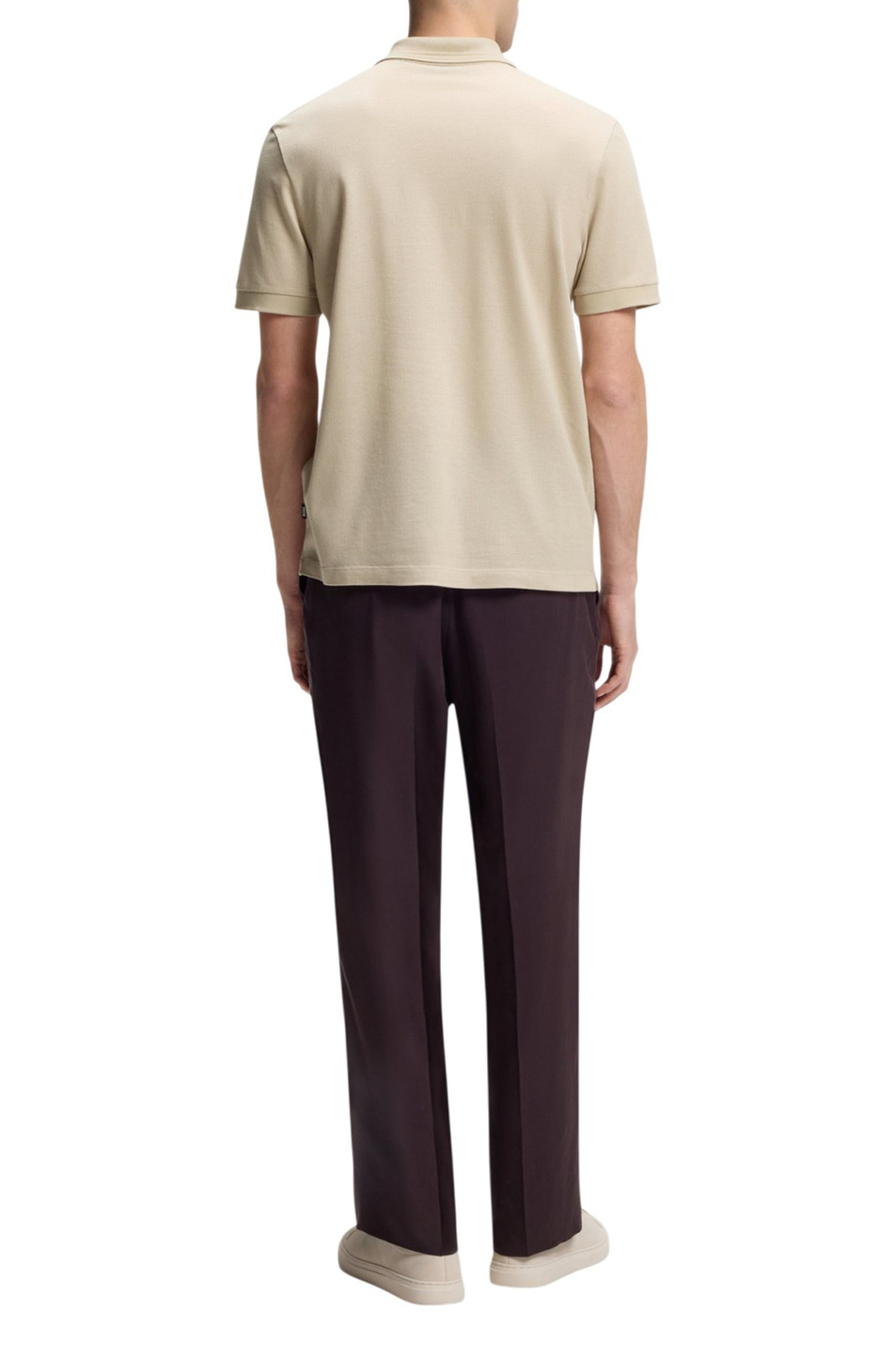 Мужской BOSS Поло Paras на молнии (цвет ), артикул 50554614 | Фото 4