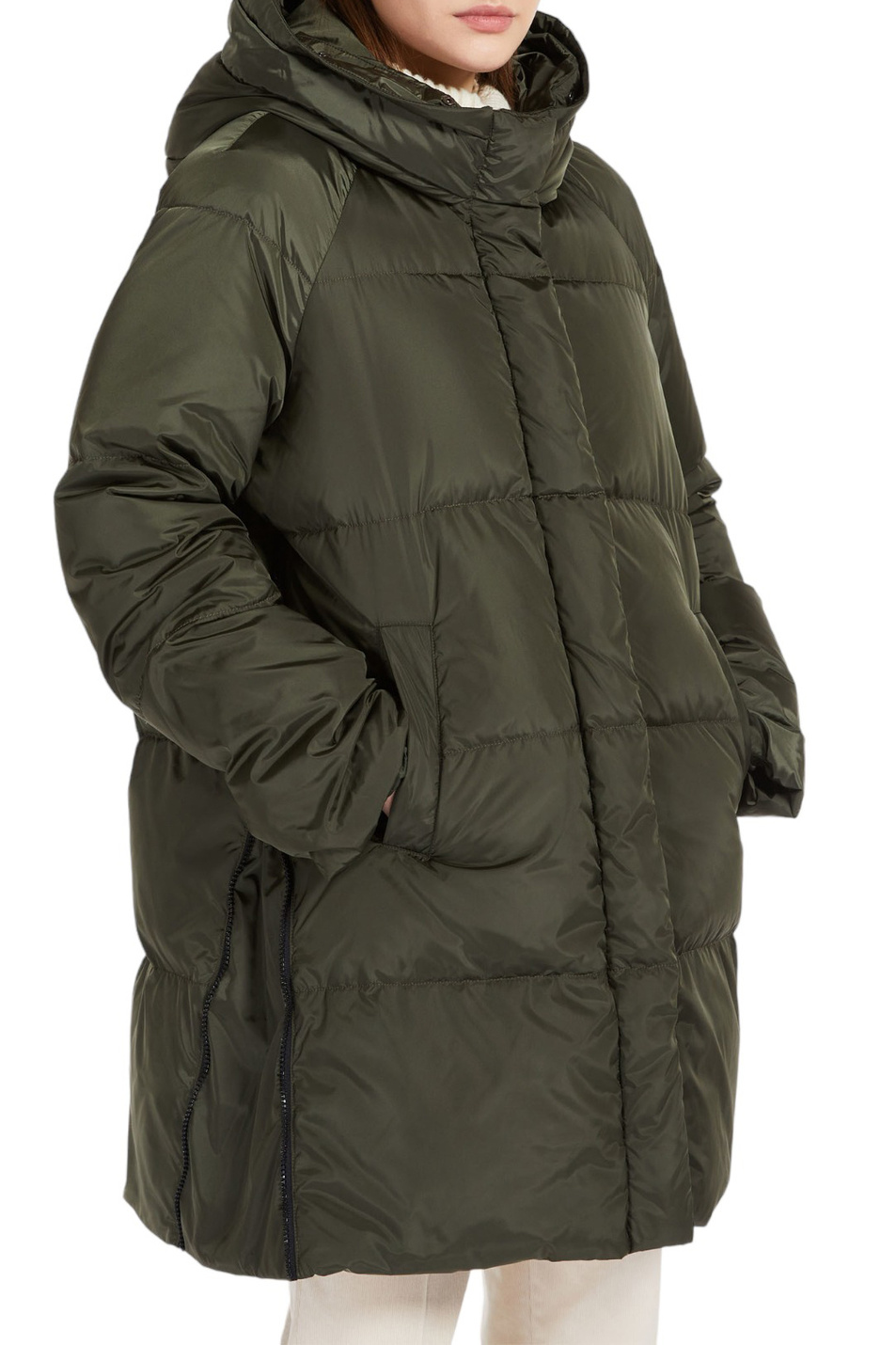Женский Weekend Max Mara Куртка-парка BEMBO из водотталкивающего материала (цвет ), артикул 2354960633 | Фото 3