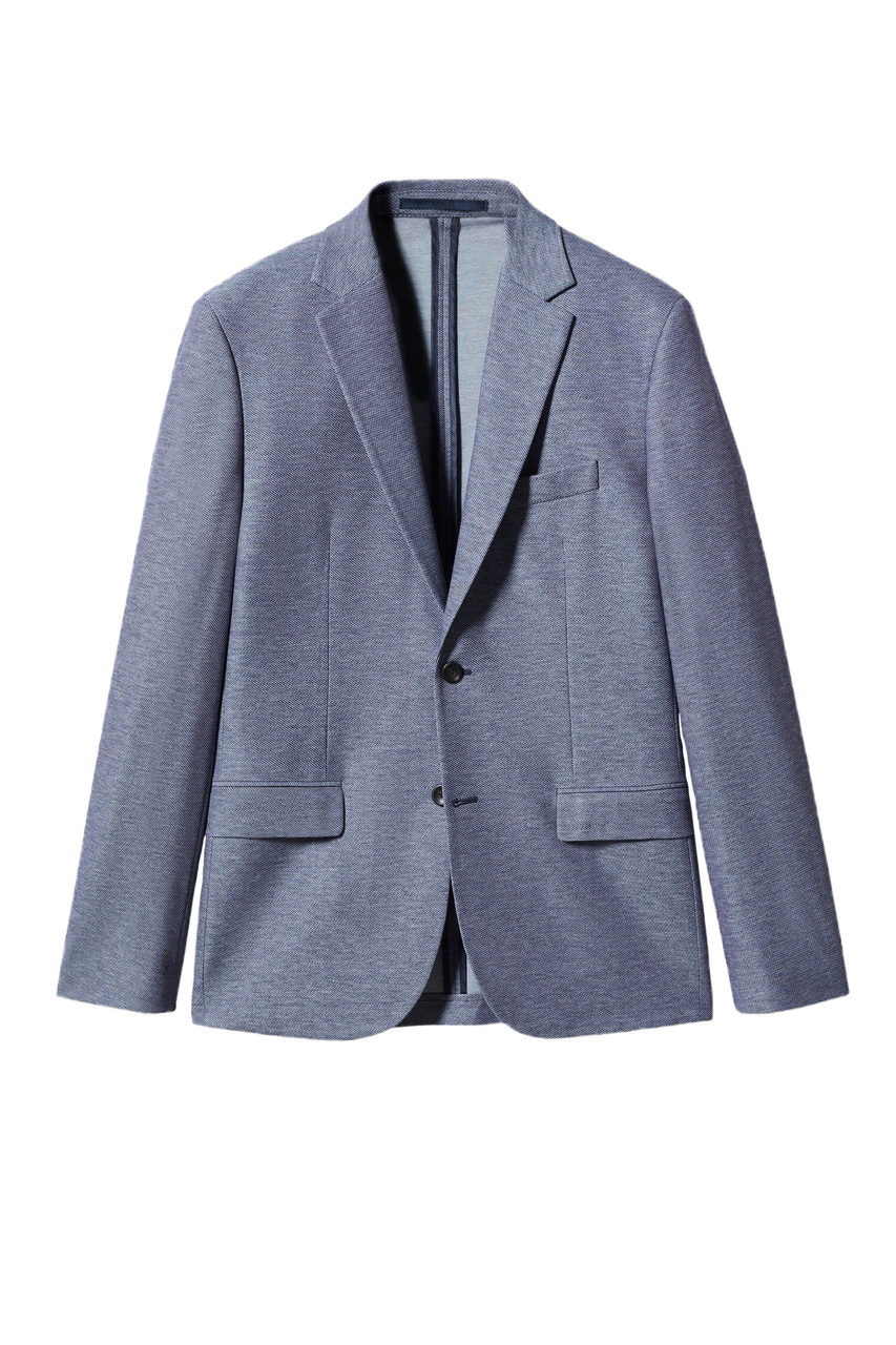 Пиджак SANDAY с манжетами на пуговицах|Основной цвет:Синий|Артикул:47005596 | Фото 1