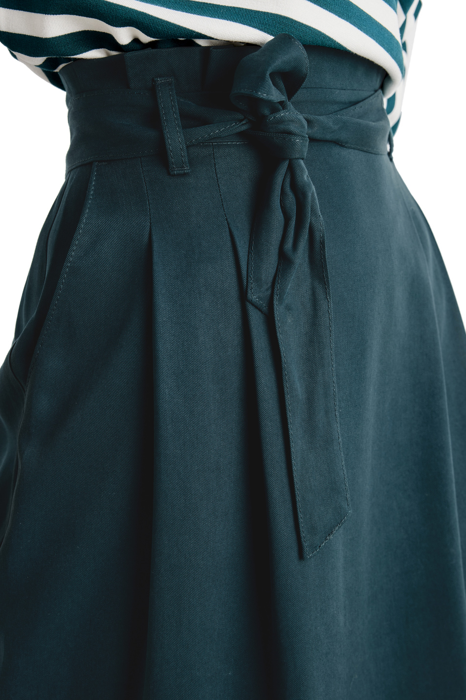 Gerry Weber Однотонная юбка с поясом (цвет ), артикул 610107-66220 | Фото 4