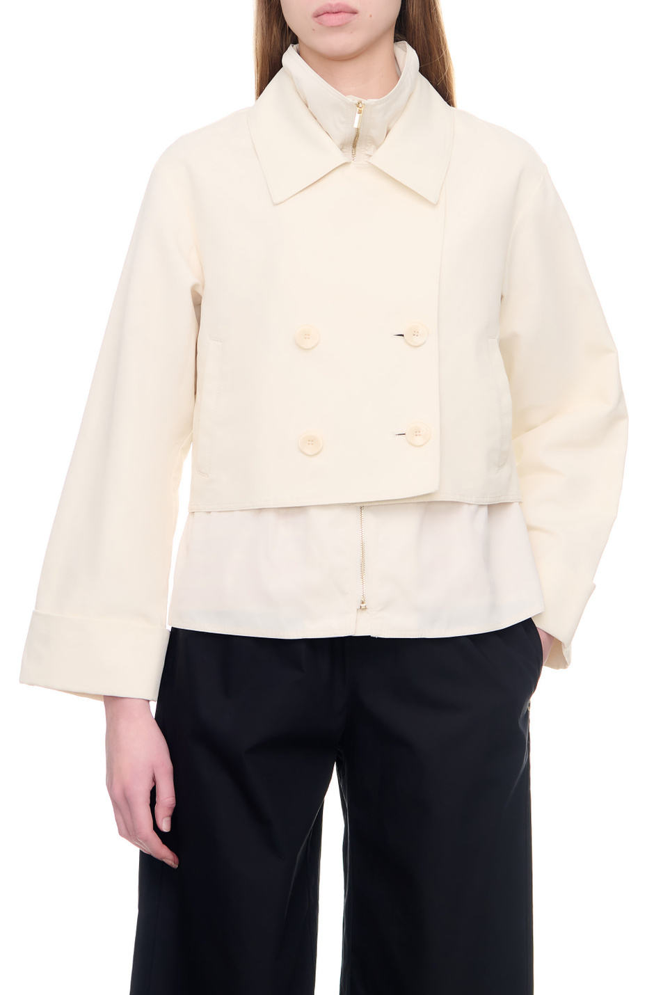 Женский Pennyblack Куртка OTTAVIA из хлопка с добавлением нейлона (цвет ), артикул 20810123 | Фото 4