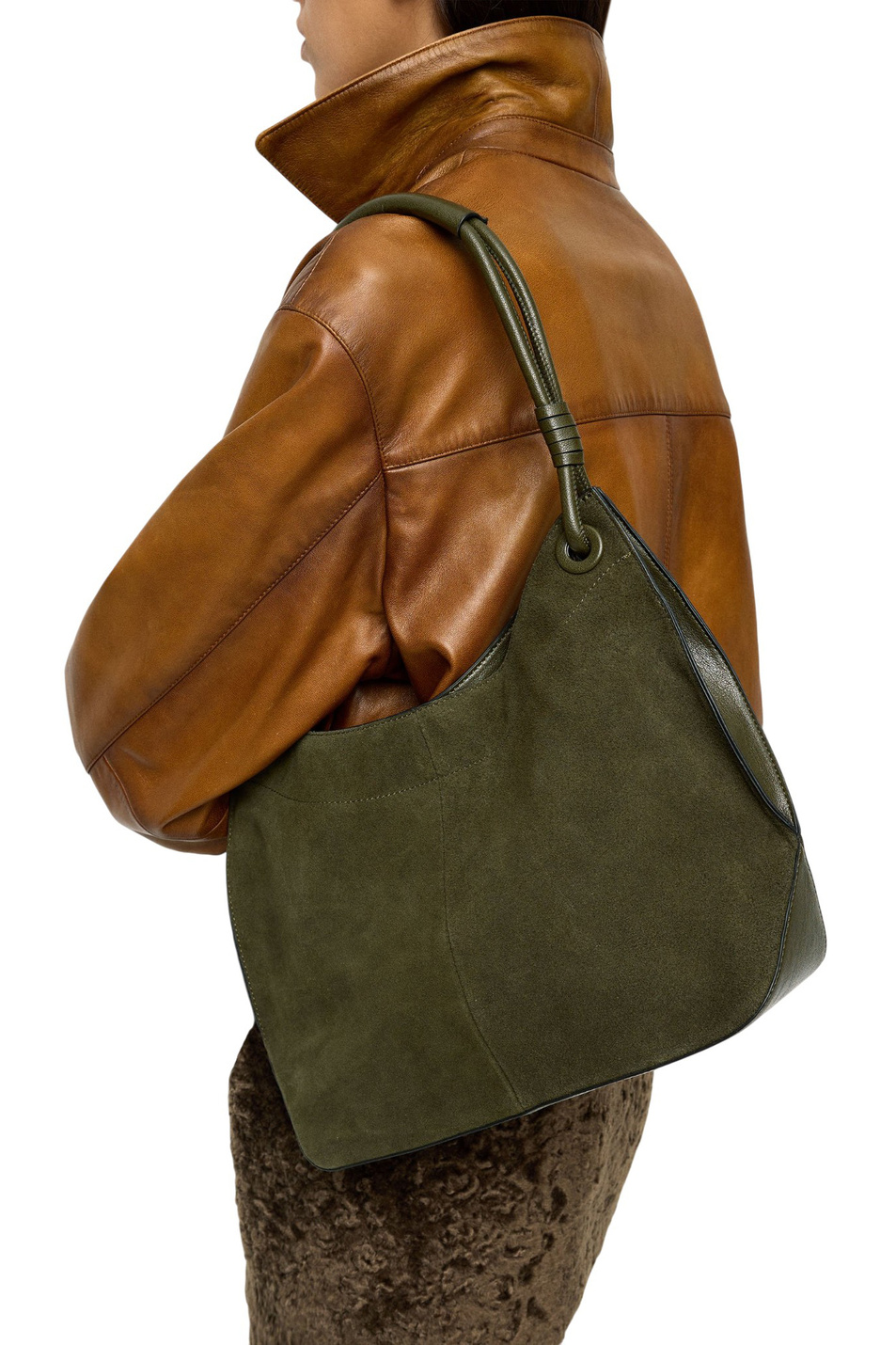 Женский Parfois Сумка с кожаными деталями (цвет ), артикул 241604 | Фото 5