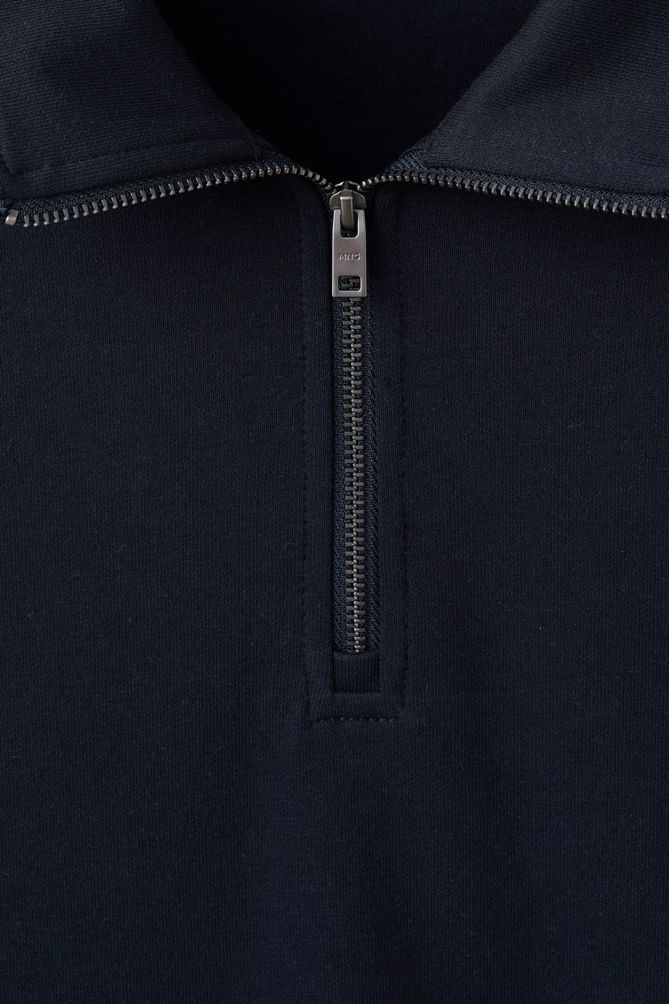 Толстовка PORTELLP с воротником на молнии|Основной цвет:Синий Мужской Mango Man Толстовка PORTELLP с воротником на молнии (цвет ), артикул 27062887 | Фото 5