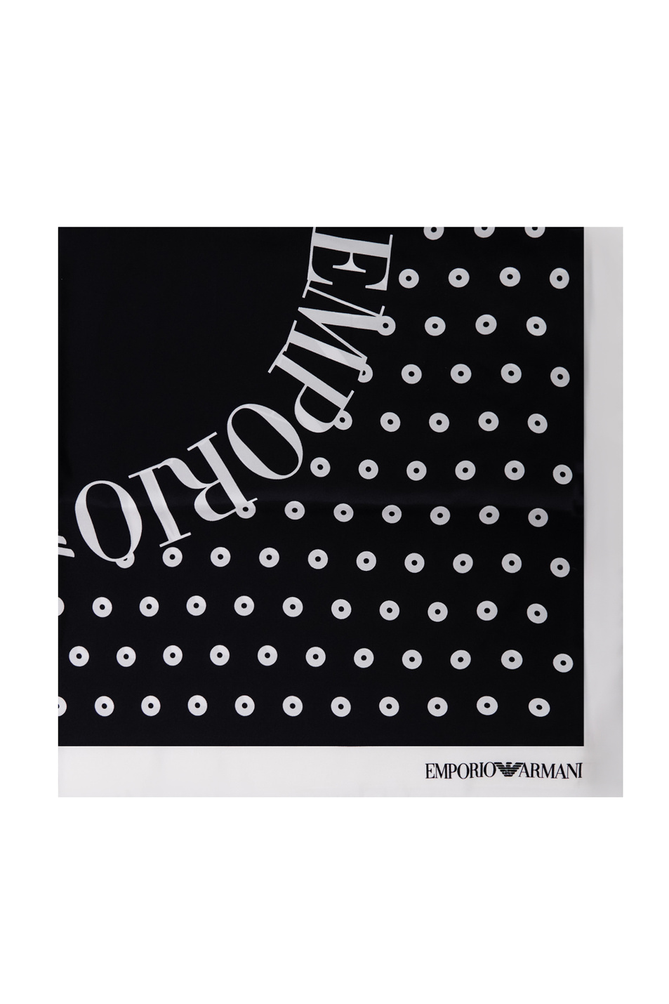 Женский Emporio Armani Платок из чистого шелка с логотипом (цвет ), артикул 635338-3R450 | Фото 1