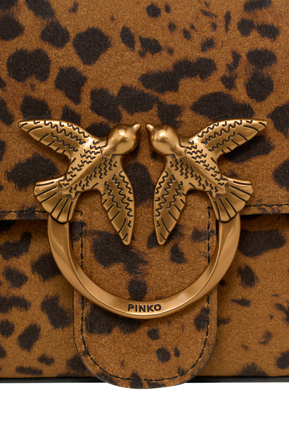 Женский Pinko Сумка LOVE ONE из натуральной замши (цвет ), артикул 106244A32A | Фото 4