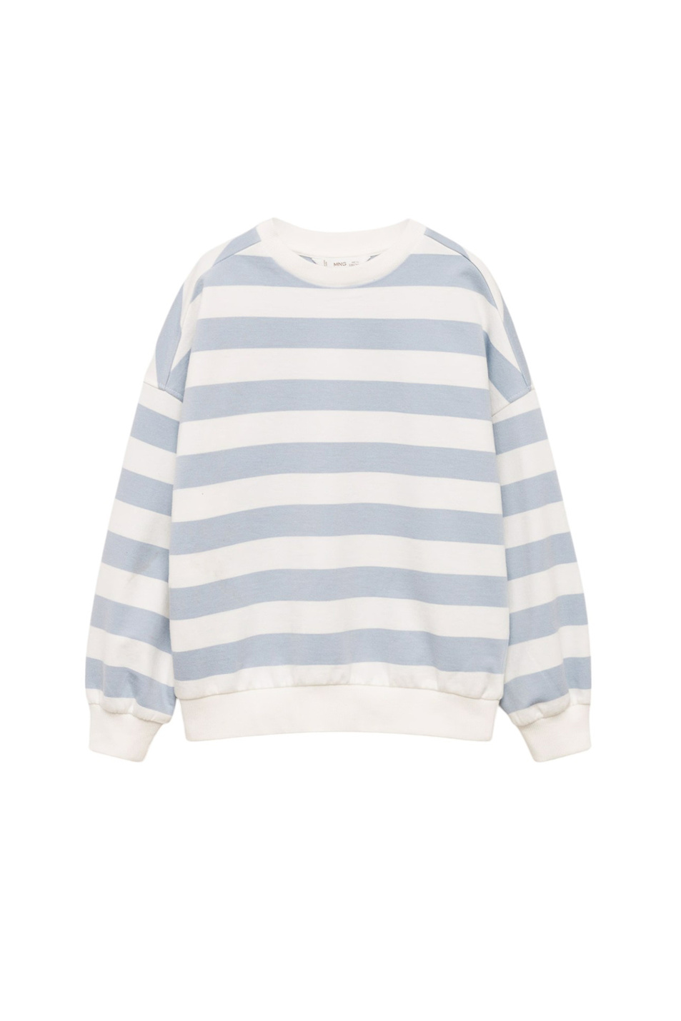 Девочкам Mango Kids Свитшот TRENDY в полоску (цвет ), артикул 87093642 | Фото 1