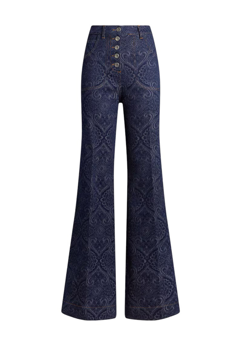 Женский Etro Джинсы с принтом (цвет ), артикул WRNB000499TJEF9S9090 | Фото 1