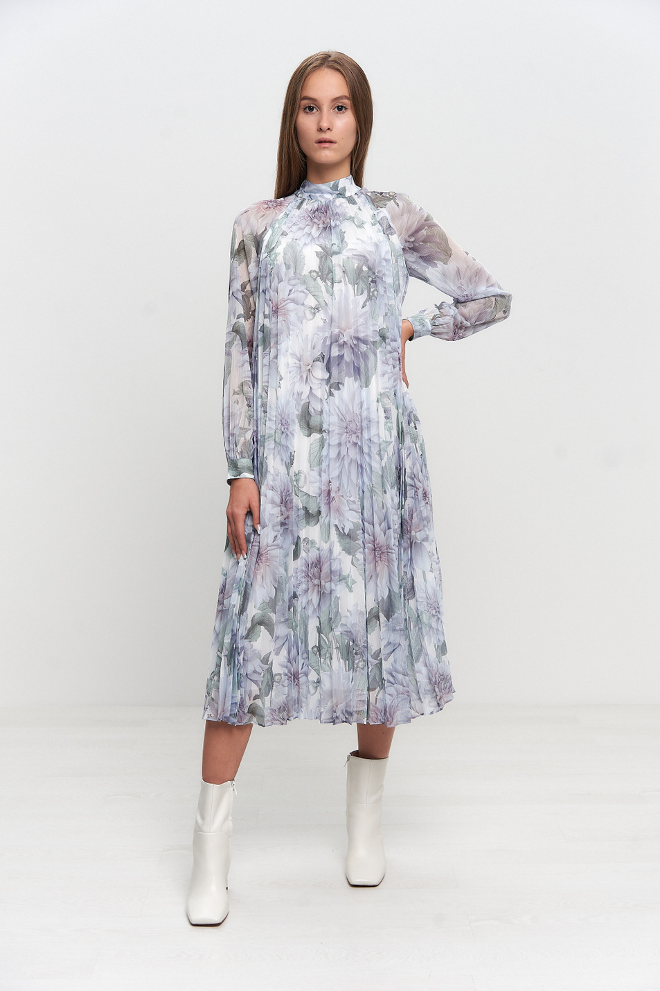 Ted Baker Платье-миди с плиссировкой LUULUU (цвет ), артикул 247205 | Фото 7