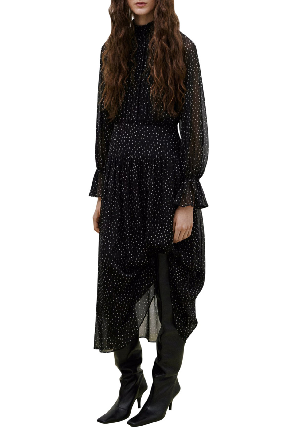 Женский Mango Платье POLKY в горошек (цвет ), артикул 27014104 | Фото 2