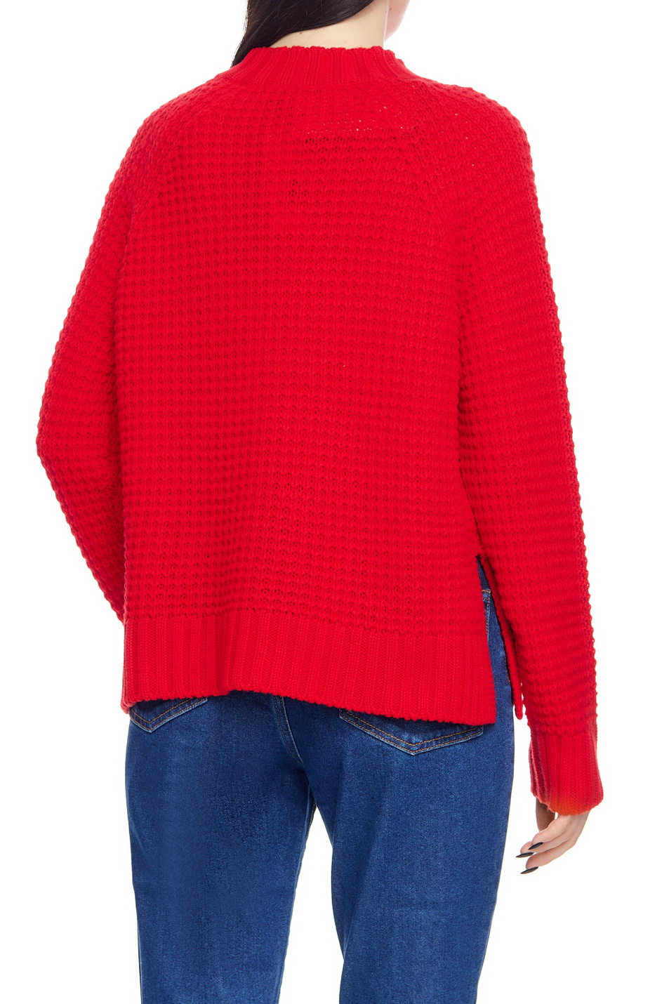 Женский Weekend Max Mara Джемпер GREEN из натуральной шерсти (цвет ), артикул 2353661833 | Фото 4