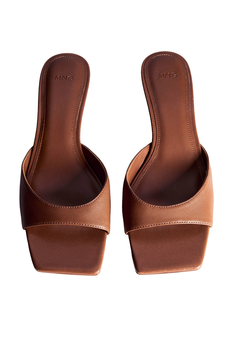 Женский Mango Мюли BIBI на каблуке (цвет ), артикул 77010258 | Фото 4